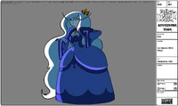 Modelsheet Ice Queen