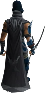 Assassin cape equipped