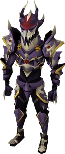 Dragonbone armour equipped
