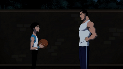 Bruce and Dick (Young Justice)