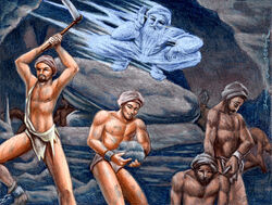 Shinsei's spirit guides the Hanif
