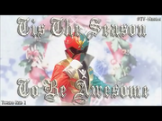 Gokai Christmas Wallpaper