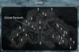 SolitudeBlacksmithMapLocation