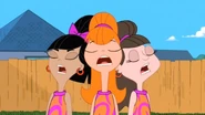 Candace, Stacy and Jenny singing