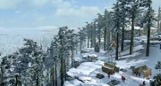 British Army camp in the Frontier