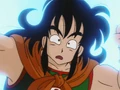 Yamcha looking at Bulma