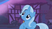 Ursa being lifted away from Trixie S01E06