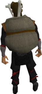 Bonesack equipped
