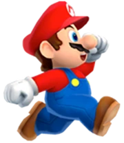 Mario walking