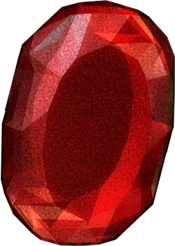 Flawless ruby