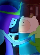Adventure time finn and princess bubblegum by dokifanart-d56kkp4