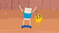 S4 E21 Finn took off his pants