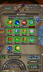 Ultimate Arronax stats