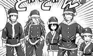Toriko and the rest as Gourmet Santa