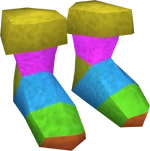 Fancy boots detail