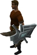 Farseer kiteshield equipped