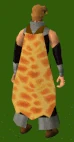Fire cape closeup
