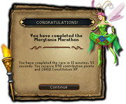 Morytania Marathon reward