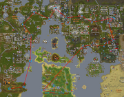 One Small Favour Map route