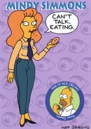 Mindy Simmons (SkyBox Card)