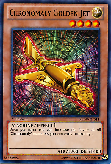 Chronomaly Golden Jet - Yu-Gi-Oh! - It's time to Duel!