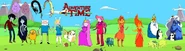 The cast of adventure time3