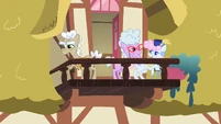 Old Ponies On Balcony S2E08