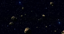 Tatooine asteroid field