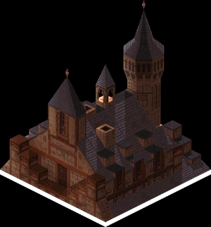 Roof of Riovanes Castle 2