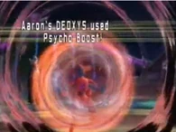 Deoxys usando psicoataque
