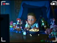 Toy Story 3 Wheezy, Bo Peep, Snake, and Troll