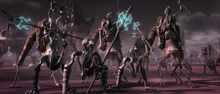 Dug warriors