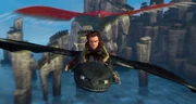 Hiccup toothless outrunning torch's mother