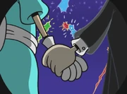 Hand holding