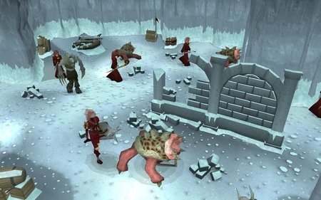 Zamorak's Fortress old