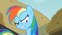Rainbow Dash shrinking pupils S2E8