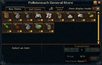 Pollnivneach General Store stock