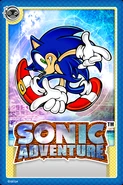 Sonic Adventure Card