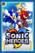 Sonic Heroes Card