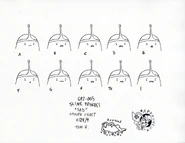 Modelsheet slimeprincesssadmouthchart