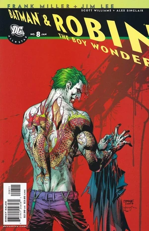 Cover for All Star Batman and Robin, the Boy Wonder #8