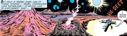 Unidentified overgrown mudball