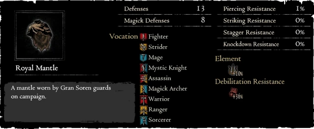Dragonforged Royal Mantle