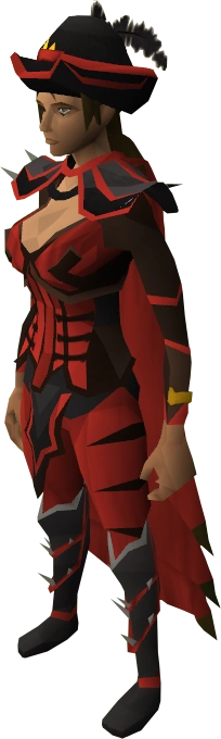 Dragon ceremonial set equipped