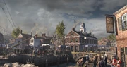 Boston docks in-game