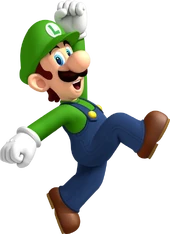 NSMBWii Luigi