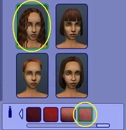 Unused lipstick
