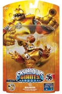 Bouncer's toy packaging