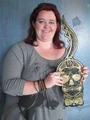 The Born This Way Ball Monster pit key holder 10-4-12