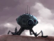 Recon droid walk